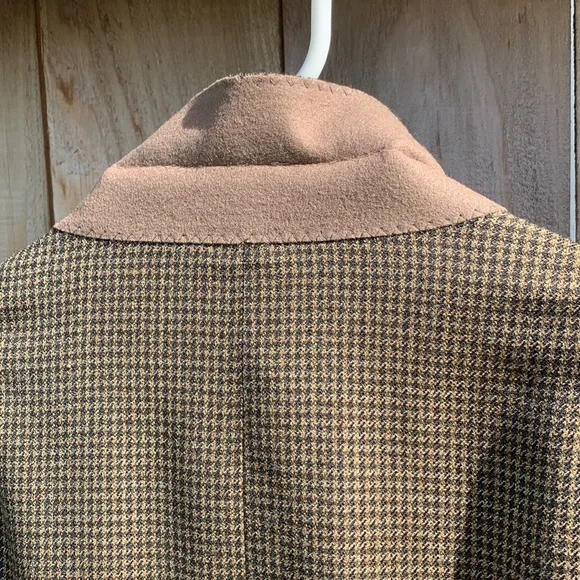 Oscar de la Renta tweed wool blazer 39R